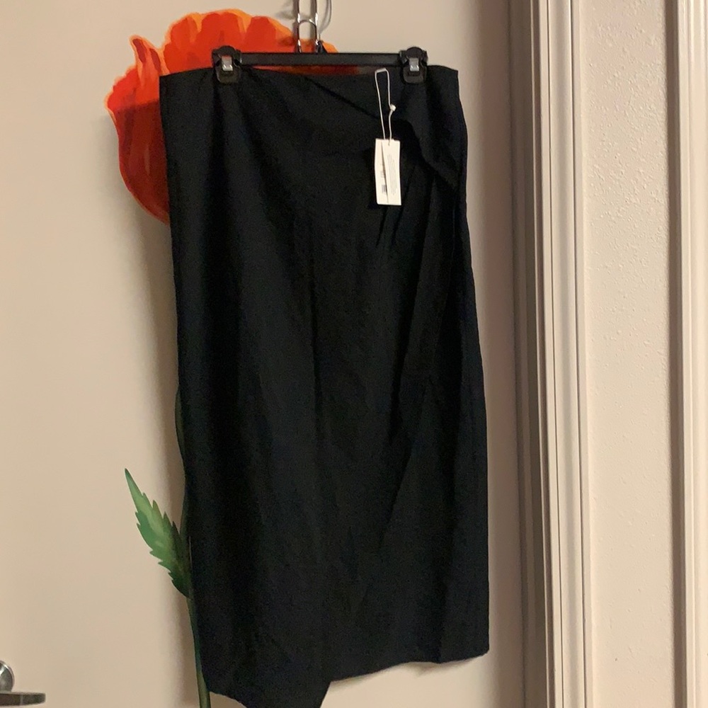 🖤NWT Vince Wrap Skirt Black Viscose🖤